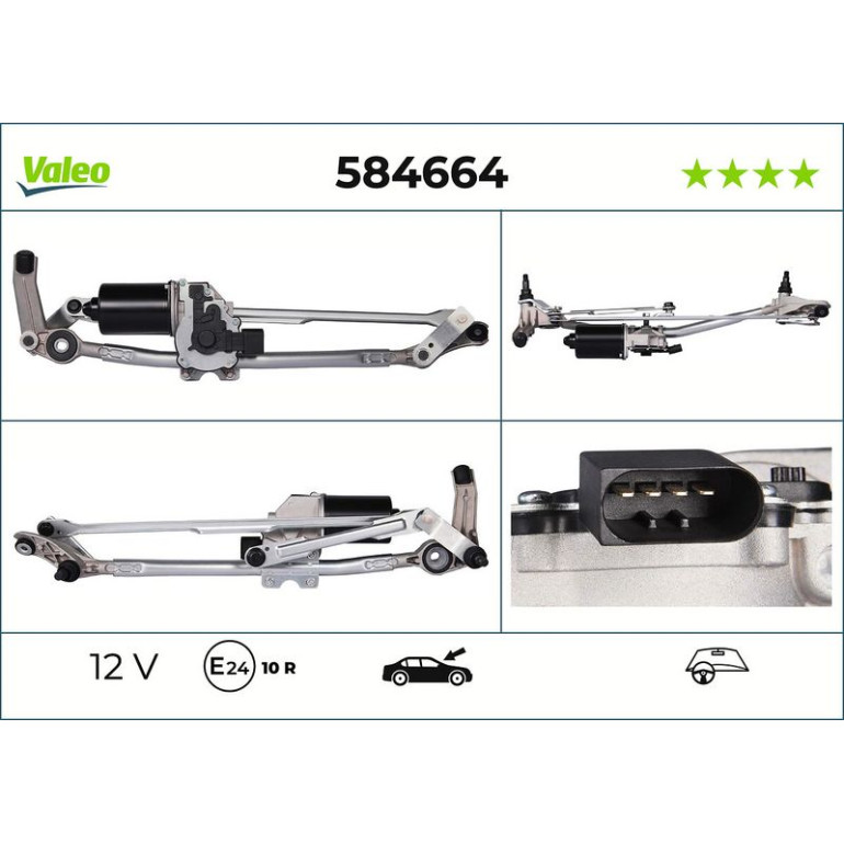 Wischermotor 584664 Wischermotor 584664