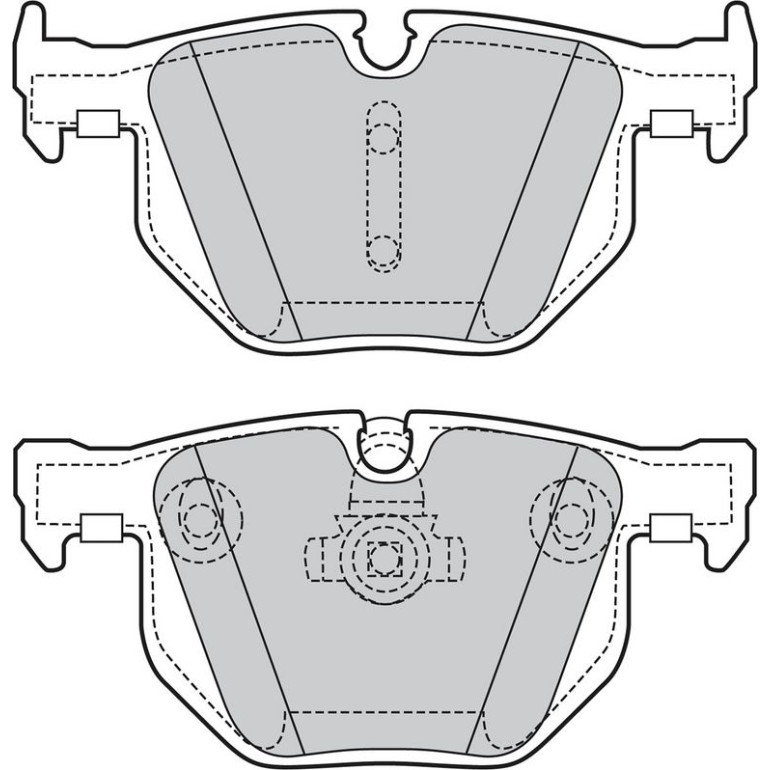 Bremsbelagsatz, Scheibenbremse 598754 Bremsbelagsatz, Scheibenbremse 598754