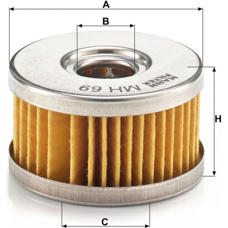 Ölfilter MH 69 Ölfilter MH 69
