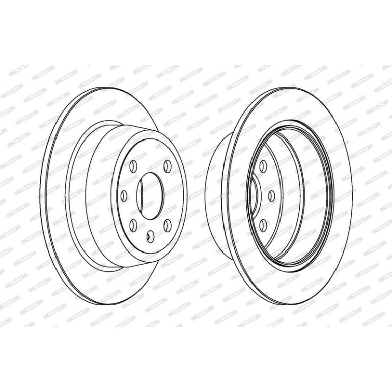 Bremsscheibe DDF331C