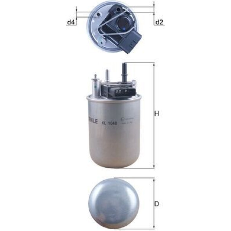 Kraftstofffilter KL 1048 Kraftstofffilter KL 1048