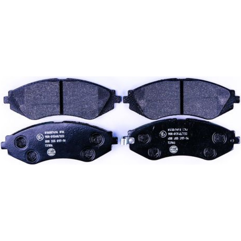 Bremsbelagsatz, Scheibenbremse 8DB 355 017-141 Bremsbelagsatz, Scheibenbremse 8DB 355 017-141