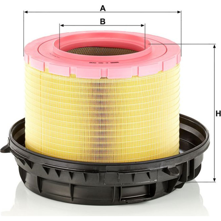 Luftfilter C 40 006 Luftfilter C 40 006