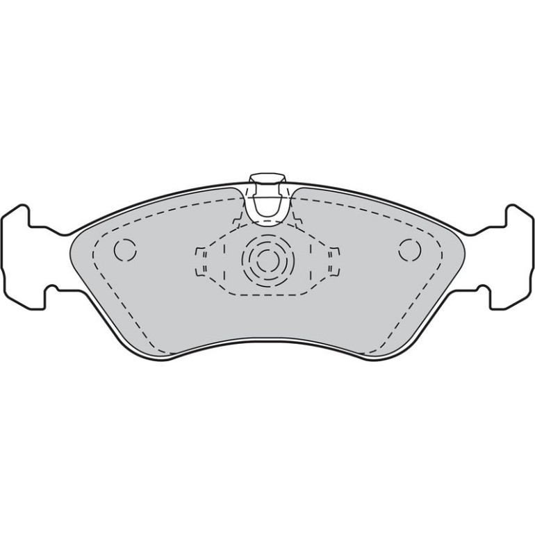 Bremsbelagsatz, Scheibenbremse 598184 Bremsbelagsatz, Scheibenbremse 598184