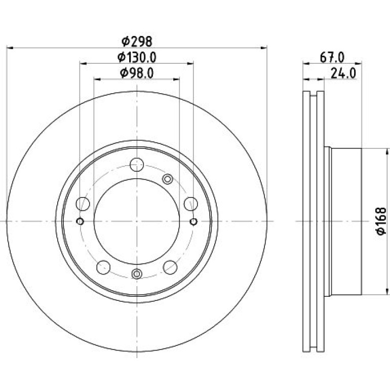 Bremsscheibe 8DD 355 125-451