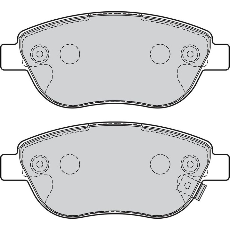 Bremsbelagsatz, Scheibenbremse 302069 Bremsbelagsatz, Scheibenbremse 302069