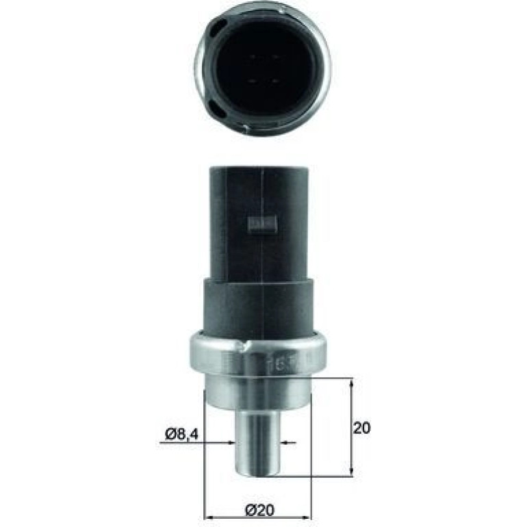 Sensor, Kühlmitteltemperatur TSE 7