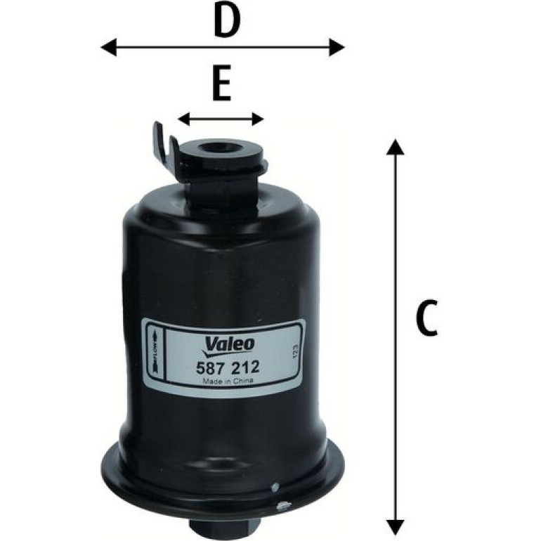 Kraftstofffilter 587212