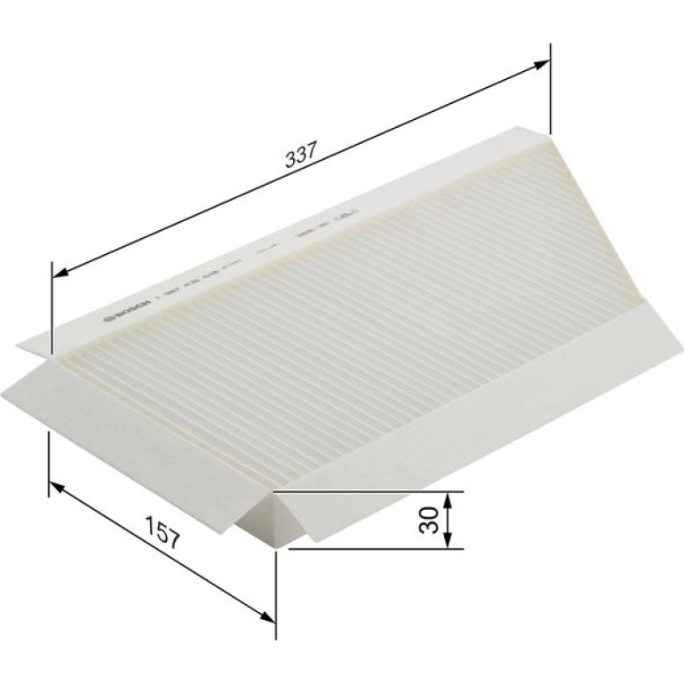 BOSCH 1 987 432 048 Innenraumfilter FILTER+ BOSCH 1 987 432 048 Innenraumfilter FILTER+