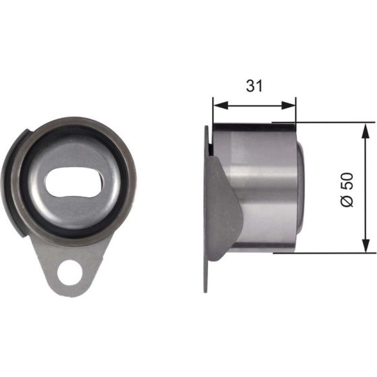 Spannrolle, Zahnriemen T41157