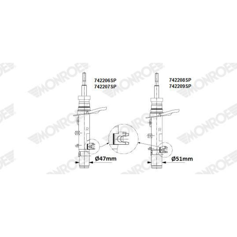 Stoßdämpfer 742209SP Stoßdämpfer 742209SP