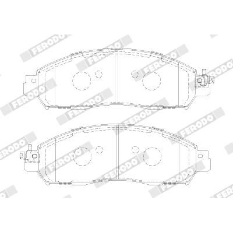 Bremsbelagsatz, Scheibenbremse FVR5284 Bremsbelagsatz, Scheibenbremse FVR5284