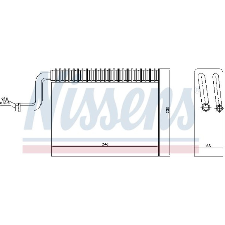 Verdampfer, Klimaanlage 92150 Verdampfer, Klimaanlage 92150