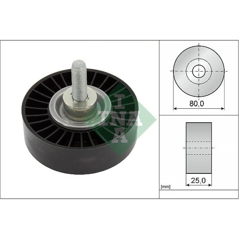 Umlenk-/Führungsrolle, Keilrippenriemen 532 0887 10
