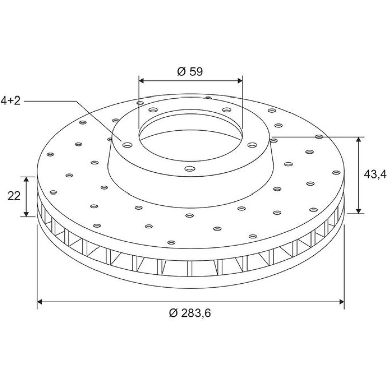 Bremsscheibe 886266