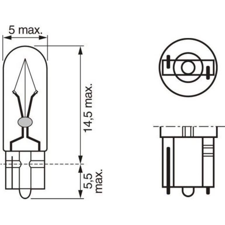 Glühlampe, Leseleuchte 1 987 302 208 Glühlampe, Leseleuchte 1 987 302 208