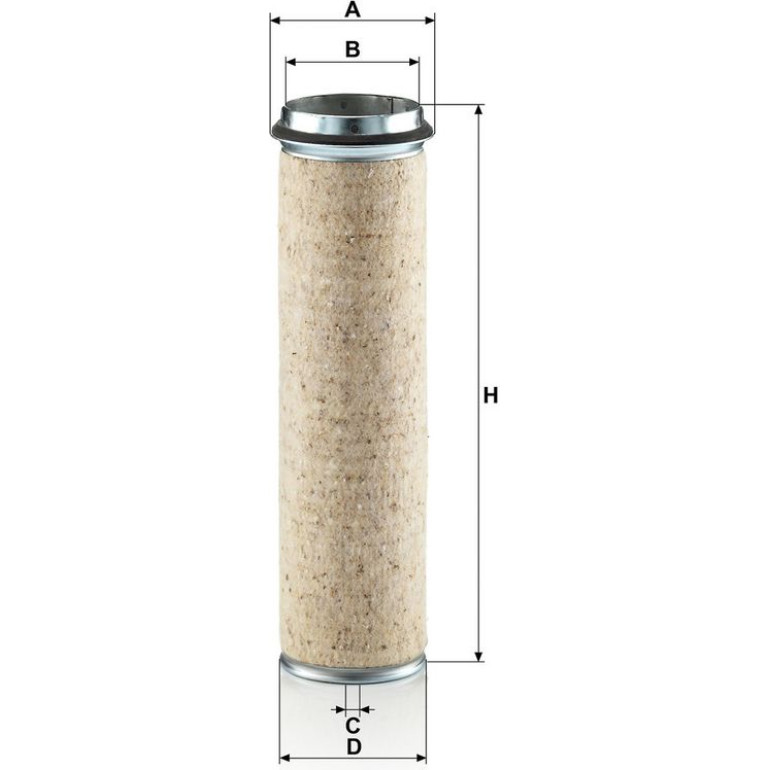 Sekundärluftfilter CF 1000