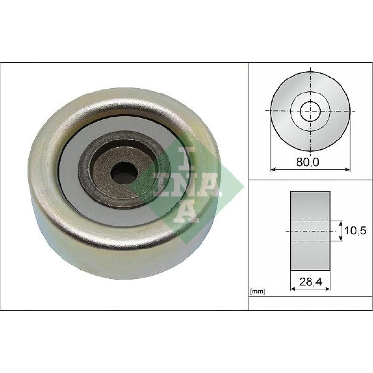 Umlenk-/Führungsrolle, Keilrippenriemen 532 0933 10