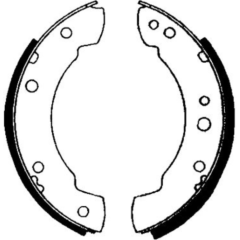 Bremsbackensatz 8DB 355 000-541 Bremsbackensatz 8DB 355 000-541