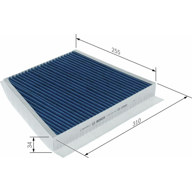 Filter, Innenraumluft 0 986 628 649