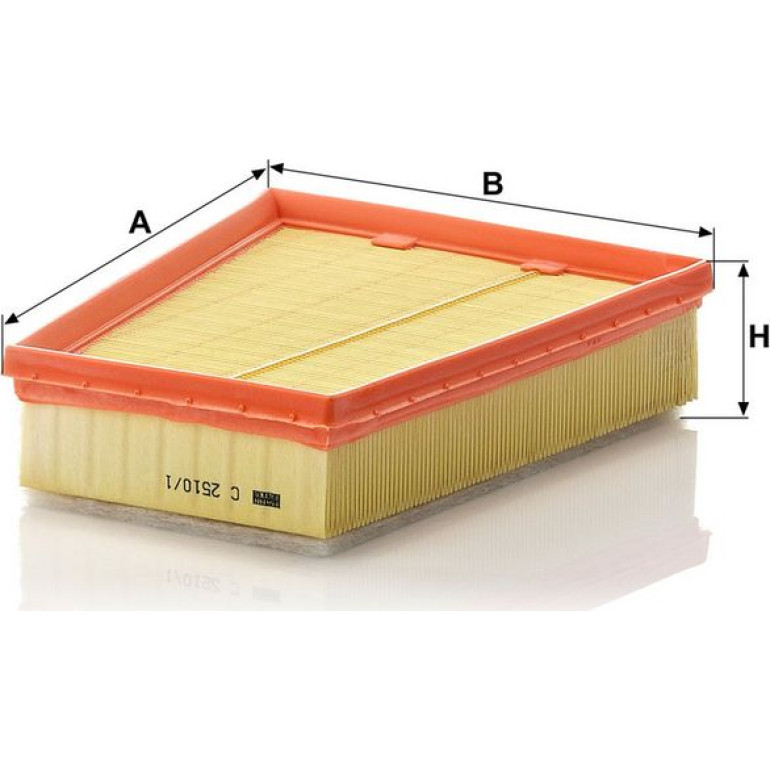 MANN-FILTER C 2510/1 Luftfilter MANN-FILTER C 2510/1 Luftfilter