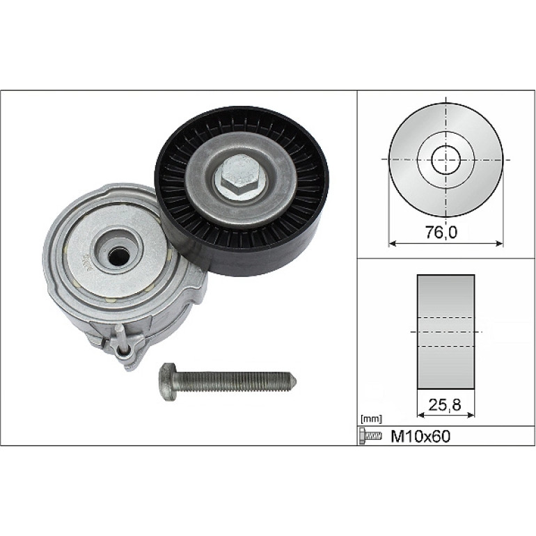 Spannarm, Keilrippenriemen 534 0375 10 Spannarm, Keilrippenriemen 534 0375 10