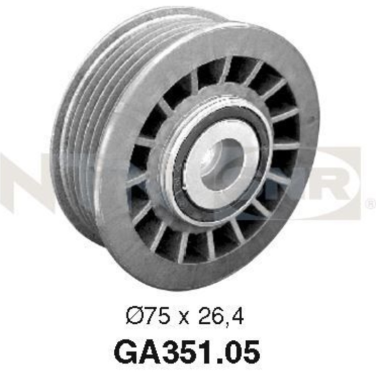 Umlenk-/Führungsrolle, Keilrippenriemen GA351.05