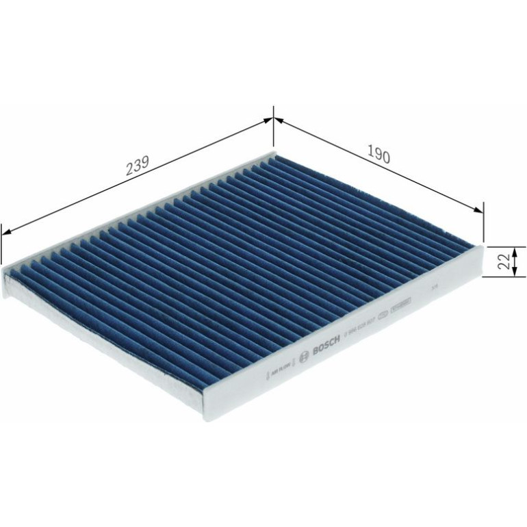 Filter, Innenraumluft 0 986 628 607 Filter, Innenraumluft 0 986 628 607