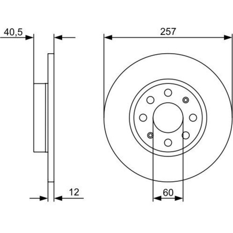 Bremsscheibe 0 986 479 402 Bremsscheibe 0 986 479 402
