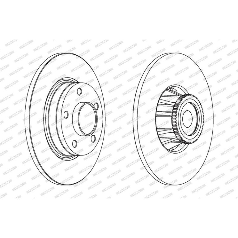 Bremsscheibe DDF1623-1
