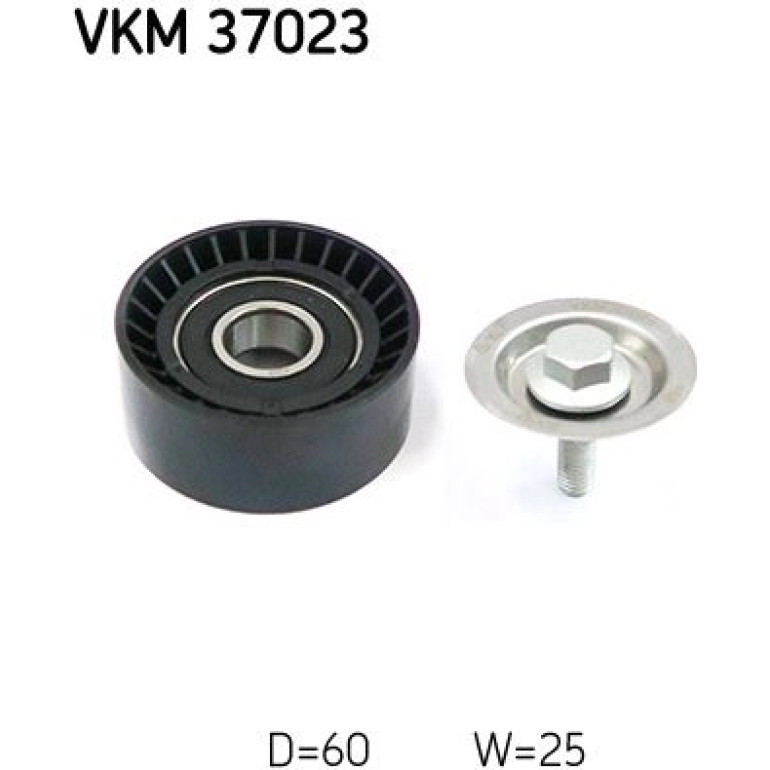 Umlenk-/Führungsrolle, Keilrippenriemen VKM 37023 Umlenk-/Führungsrolle, Keilrippenriemen VKM 37023