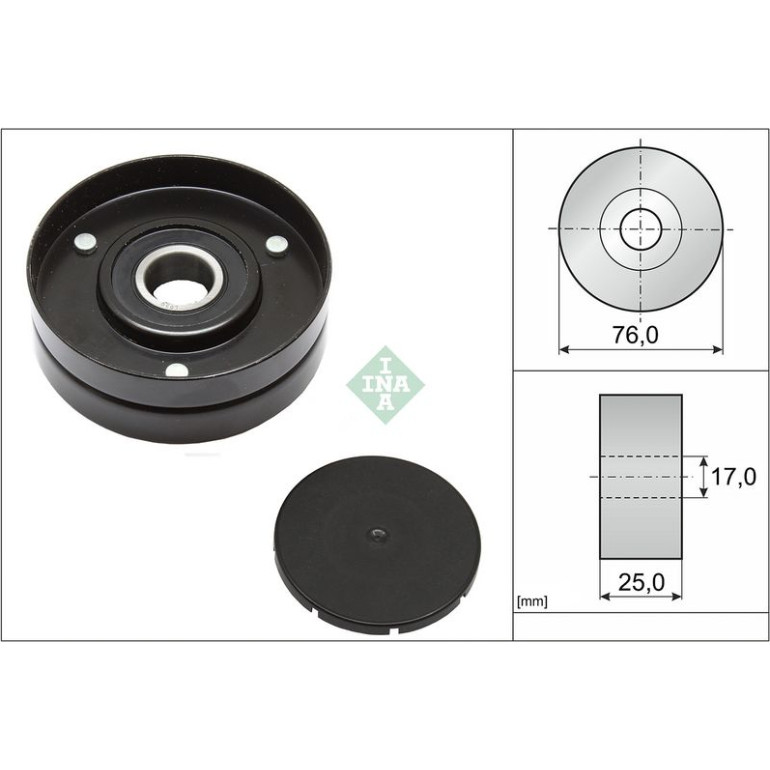 Spannrolle, Keilrippenriemen 531 1055 10 Spannrolle, Keilrippenriemen 531 1055 10