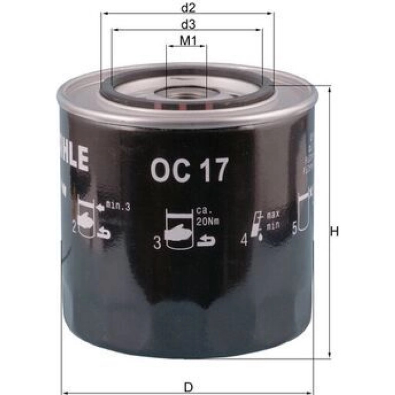 Ölfilter OC 17 Ölfilter OC 17
