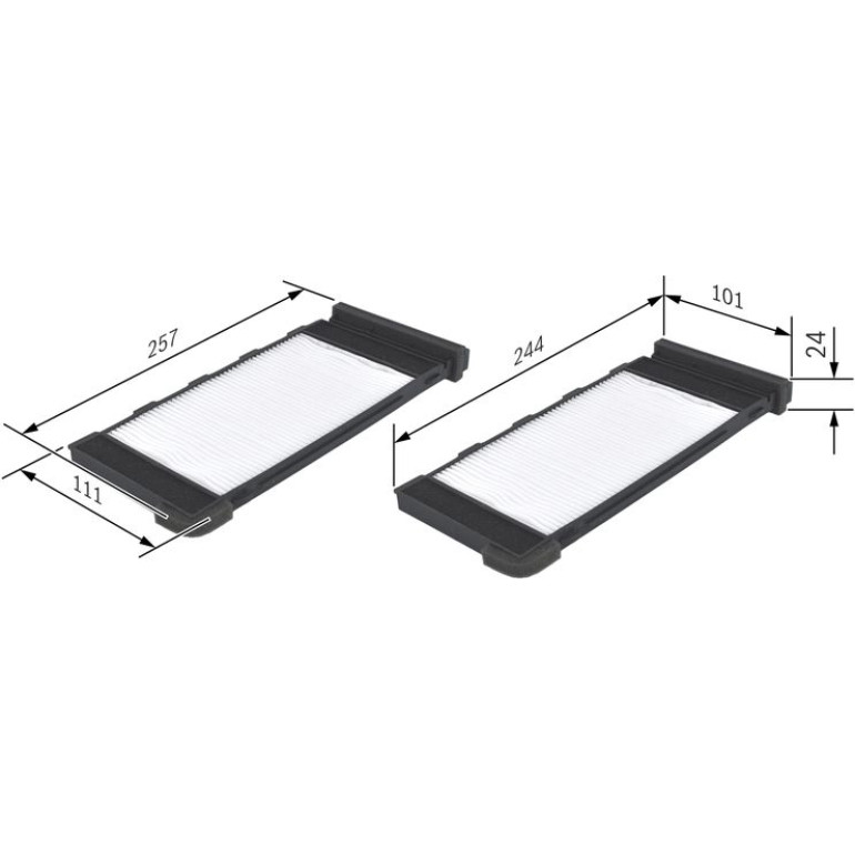 BOSCH 1 987 432 118 Innenraumfilter BOSCH 1 987 432 118 Innenraumfilter