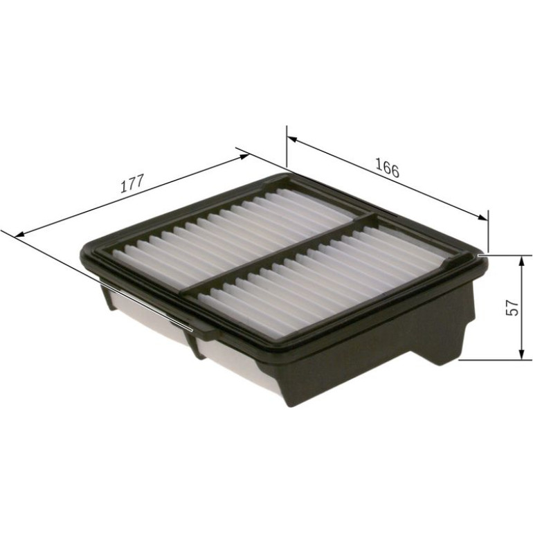 BOSCH F 026 400 223 Luftfilter BOSCH F 026 400 223 Luftfilter