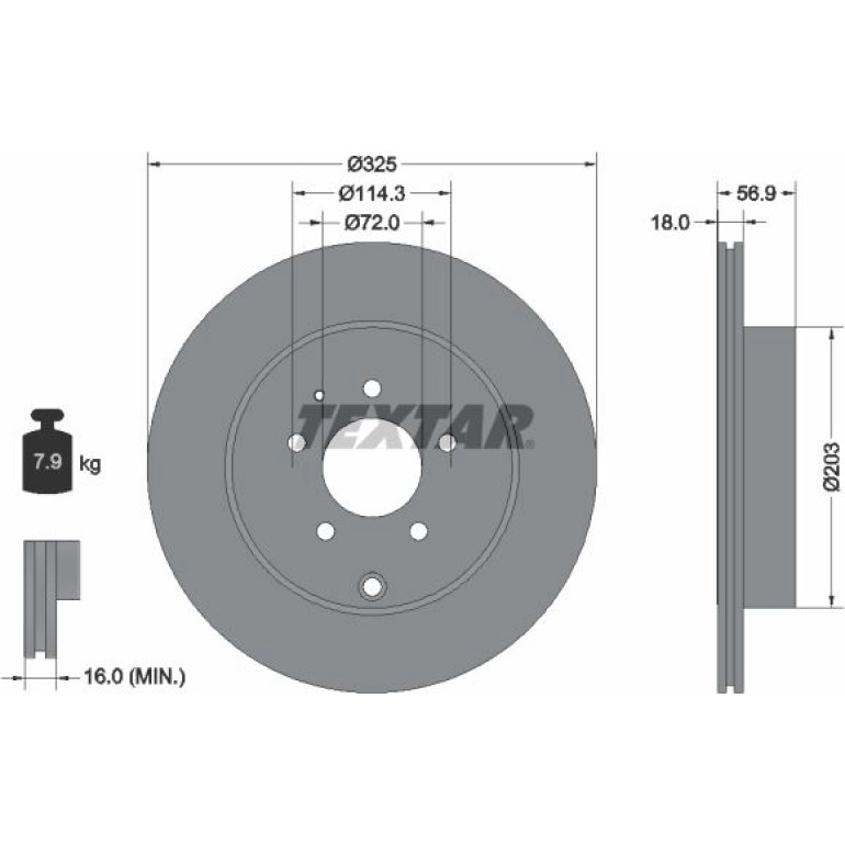 Bremsscheibe 92223603 Bremsscheibe 92223603