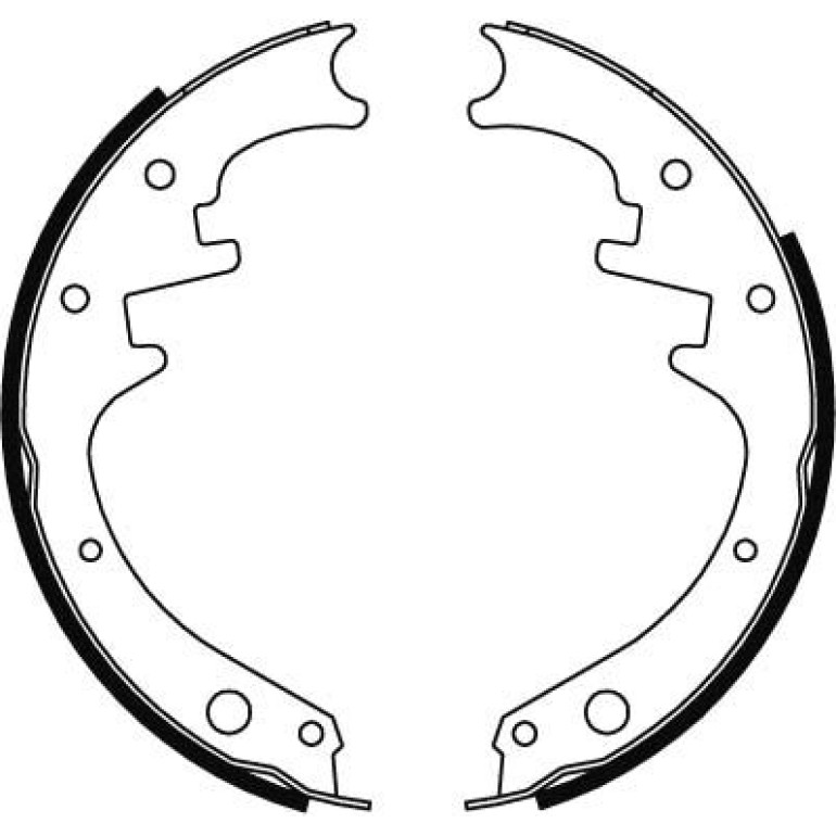 Bremsbackensatz GS8412