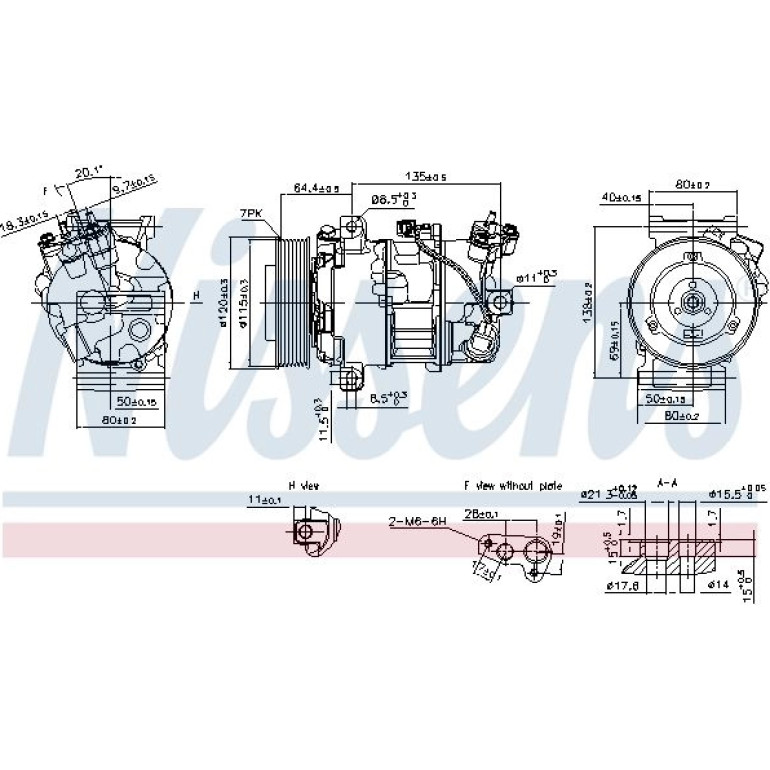 Kompressor, Klimaanlage 890126