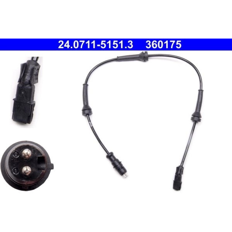 Sensor, Raddrehzahl 24.0711-5151.3 Sensor, Raddrehzahl 24.0711-5151.3