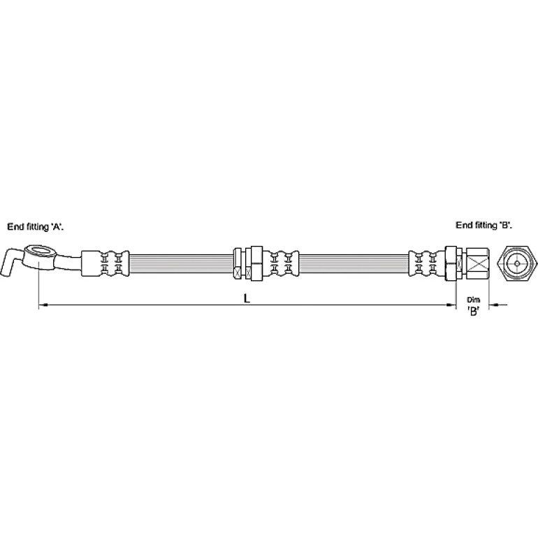 Bremsschlauch 4110192