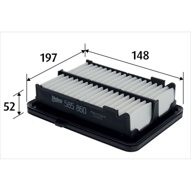 Luftfilter 585860