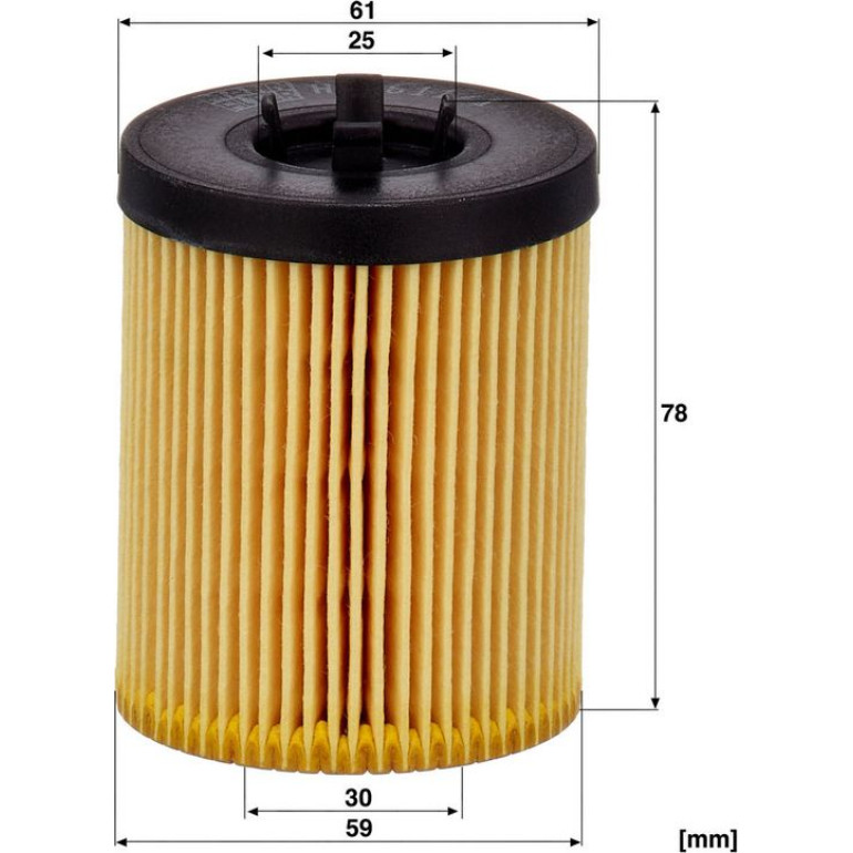 Ölfilter HU 611/1 X Ölfilter HU 611/1 X