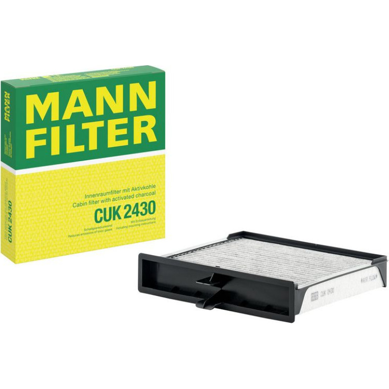 MANN-FILTER CUK 2430 Innenraumfilter, Aktivkohlefilter