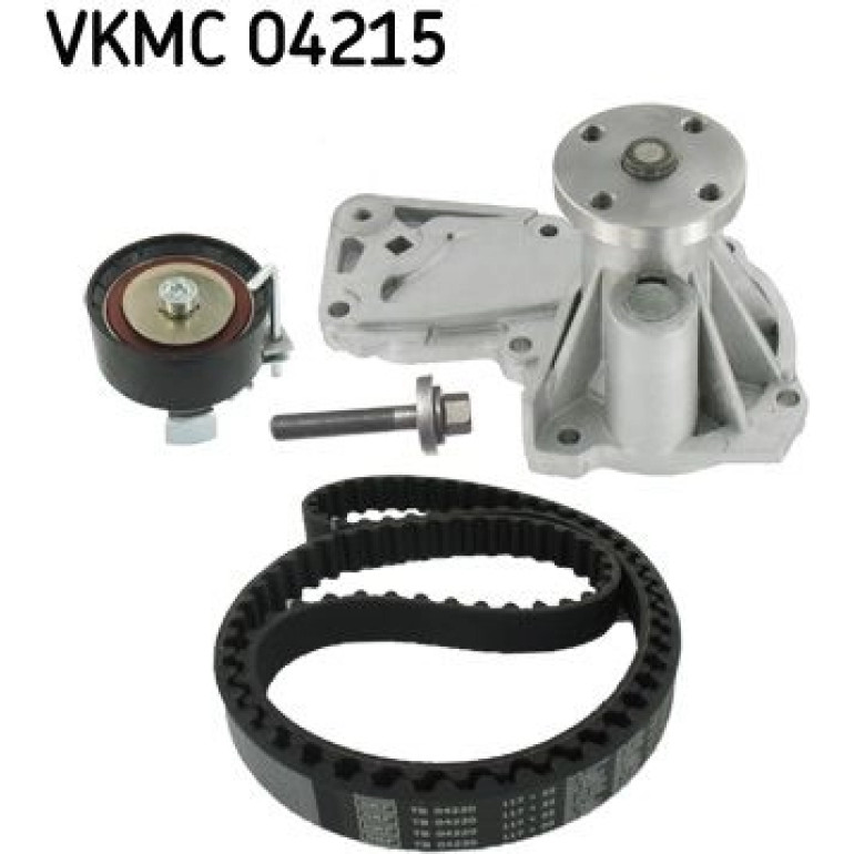Wasserpumpe + Zahnriemensatz VKMC 04215