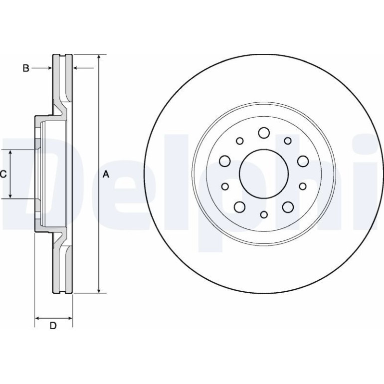Bremsscheibe BG4797C Bremsscheibe BG4797C