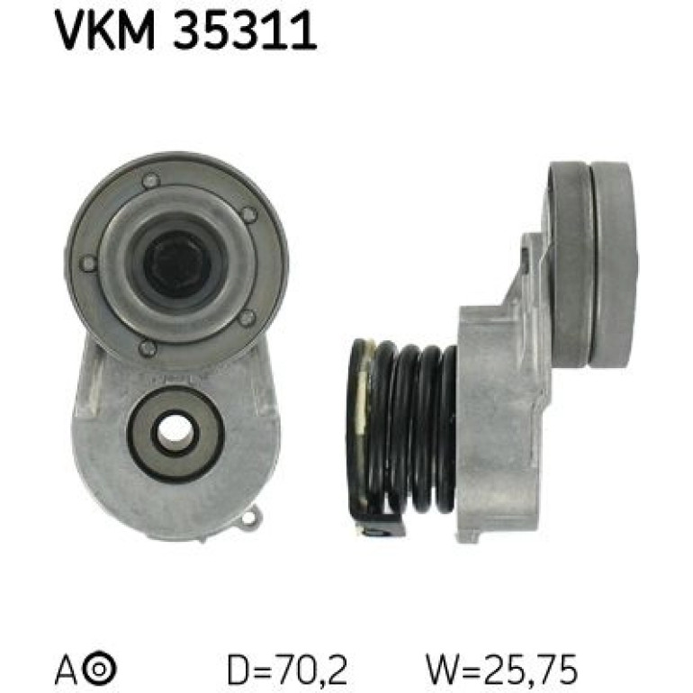 Spannrolle, Keilrippenriemen VKM 35311