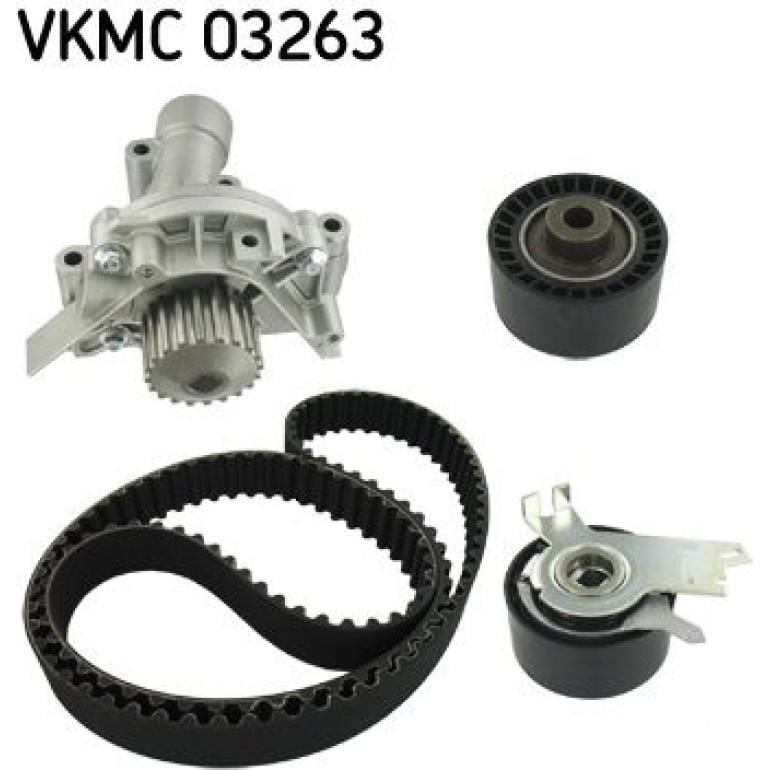 Wasserpumpe + Zahnriemensatz VKMC 03263