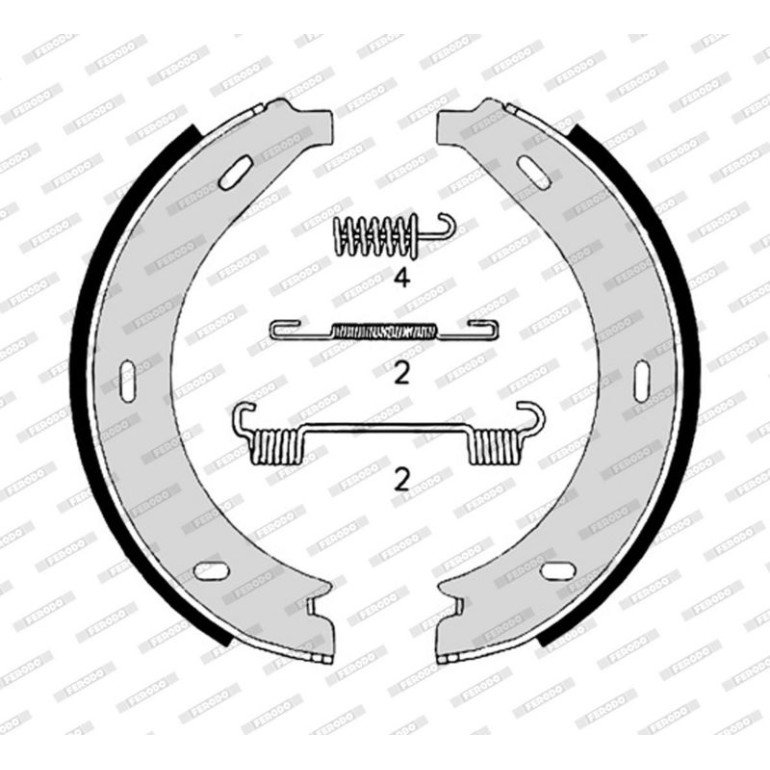 Bremsbackensatz FSB4306 Bremsbackensatz FSB4306