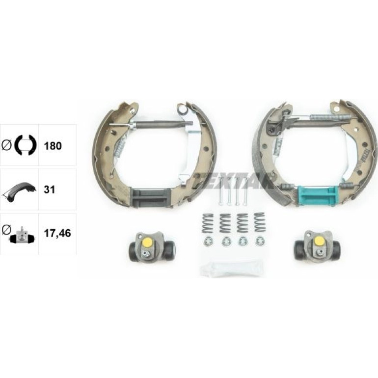 Bremsbackensatz 84054000
