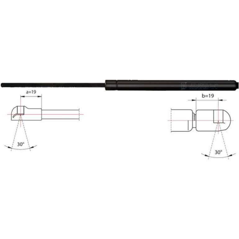 Gasfeder, Koffer-/Laderaum 2110104 Gasfeder, Koffer-/Laderaum 2110104